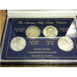 American Half Dollar Collection (4 Coins)
