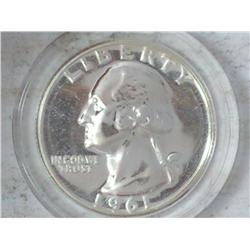 1961 Silver Washington Quarter (Proof)