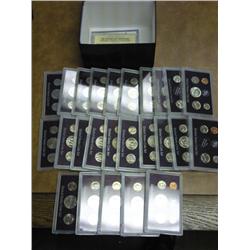 1969-1993 US UNC Coin Sets (25 Sets As Shown)