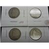 Image 1 : 1900, 01, 09 & 11 Liberty "V" Nickels