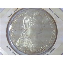 1780 Austria Maria Theresia Thaler Silver (Proof)