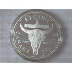 1982 Canada Regina $ (Proof) .3750 Oz ASW