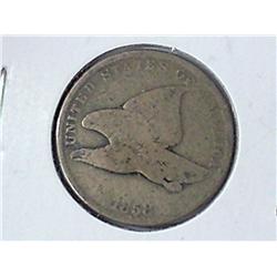 1858 Flying Eagle Cent