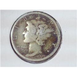 1925 Mercury Dime