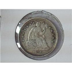 1856-O Seated Liberty Half Dime (EF++)
