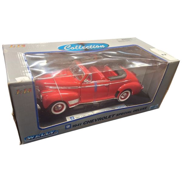 1:18 scale NIB 1941 Chevrolet Special Deluxe