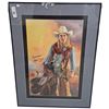Image 2 : 2 Cloverdale Rodeo framed vintage posters 32"x24" & 32"x20"