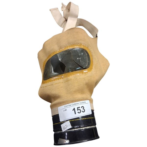 Vintage WWII era Canadian gas mask