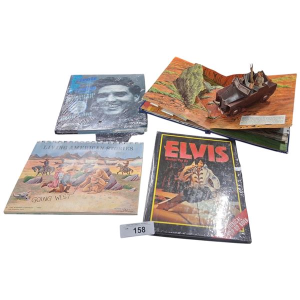 Very collectable Elvis Presley lot inc magazines & Bingo dabbers