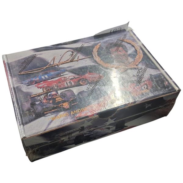 NIB Mario Andretti card collection