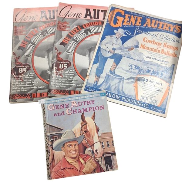 Vintage Gene Autry lot
