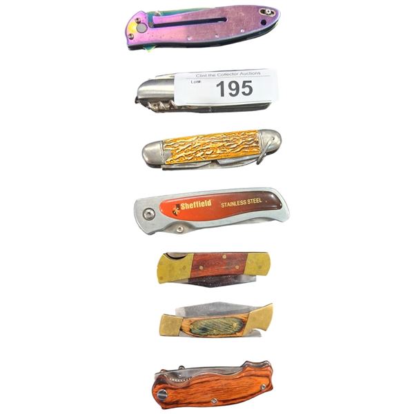 7 vintage knives