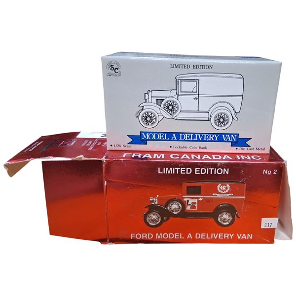 Vintage Liberty Classics Canada Inc Model A Canadian Tire delivery van