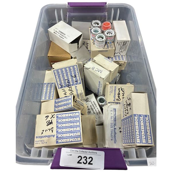 Large collection of enamel paints