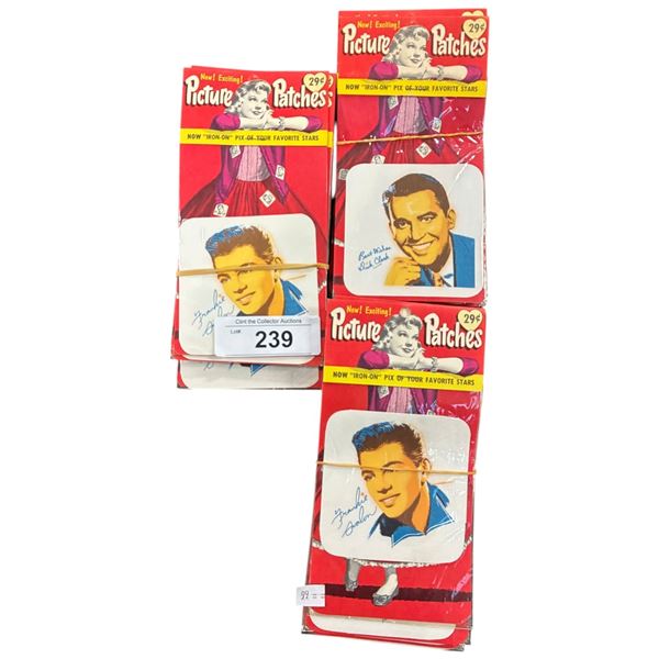 Approx 20 1950s picture patches sets
