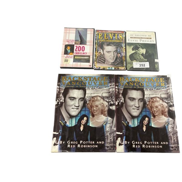 Collectable Elvis memorabilia and movies