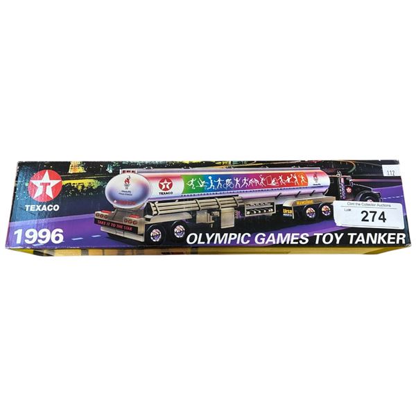 1996 Texaco Olymic Games tanker truck NOS