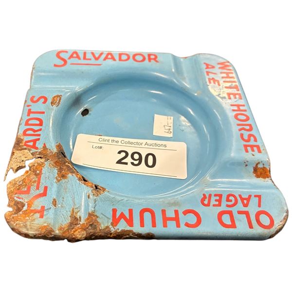1940s Salvador ashtray, 5.5"