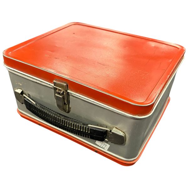 Vintage lunchbox with thermos