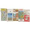 Image 1 : Approx 5 vintage gas station maps