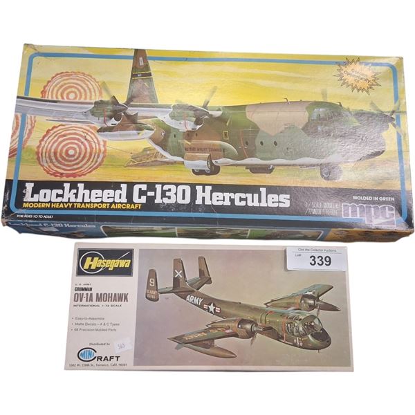 2 vintage model kits