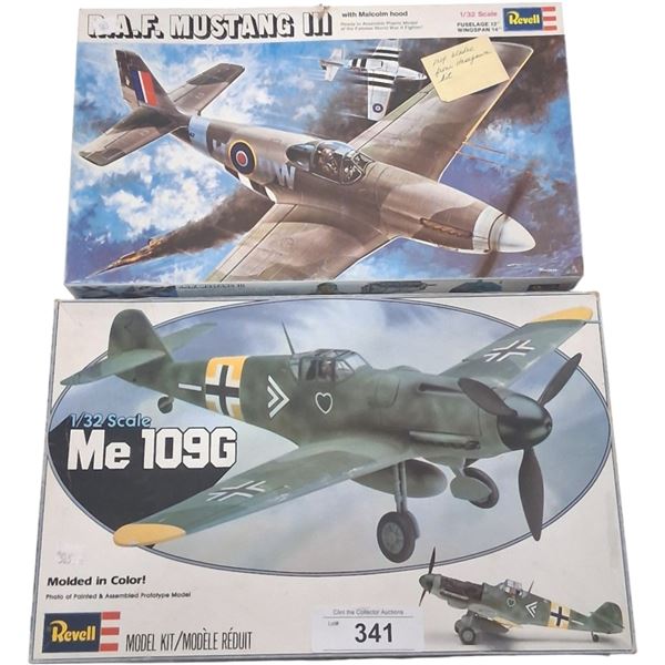 2 vintage model kits