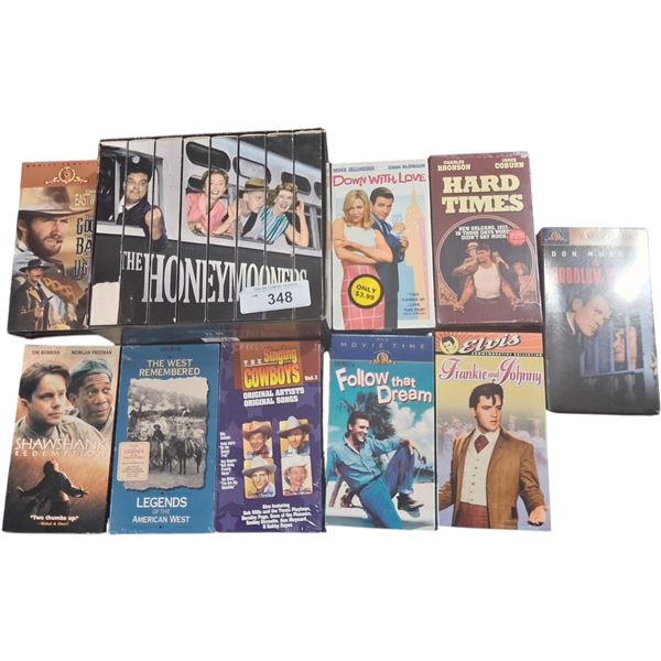 Collection VHS tapes