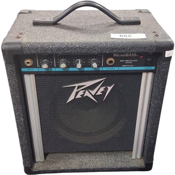 Peavey bass amp14" tall