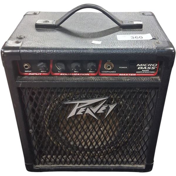 Peavey bass amp14" tall