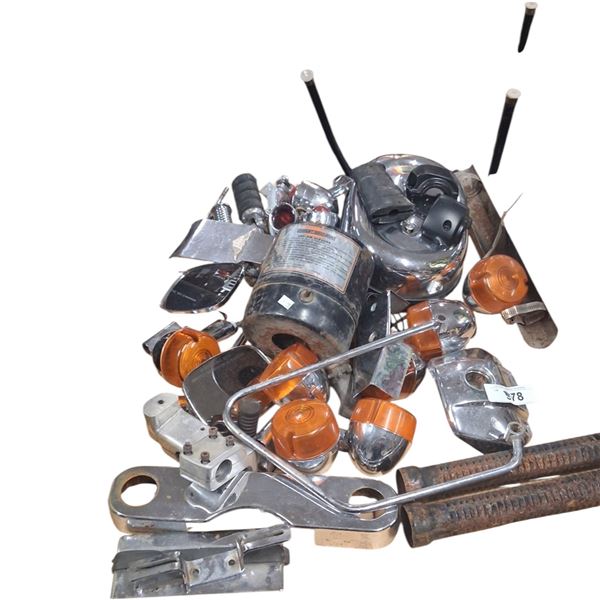 Huge collection of Harley-Davidson parts