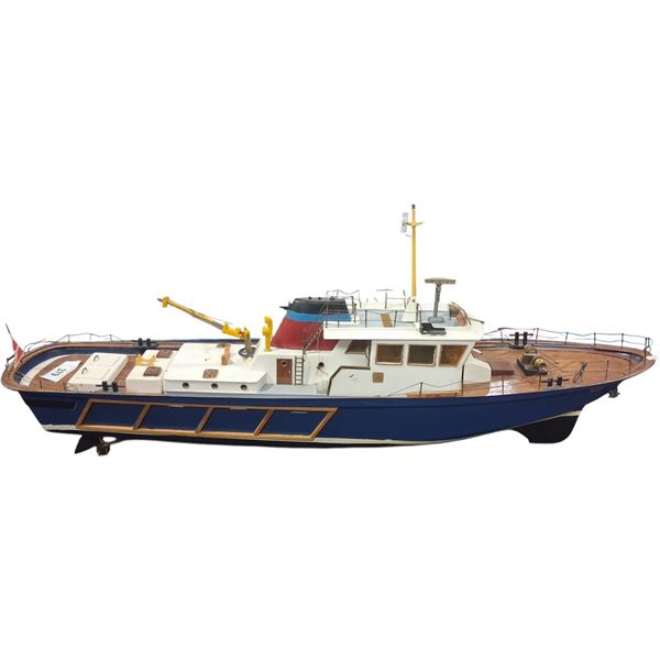 Large custom built boat model 36"