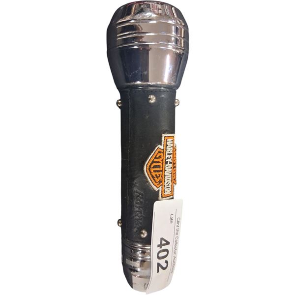 Collectable Harley Davidson flashlight 8"