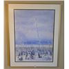 Image 2 : Signed 1996 Winter Landscape Pastel by Vi Dyson Foon, Framed