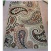 Image 1 : Rectangular Area Rug With Multicolour Paisley Pattern
