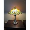 Image 4 : Colour Creations Timeless Serenity Tiffany Style Stain Glass Table Lamps with Metal Bases, 2004