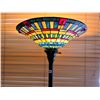 Image 2 : Colour Creations Floor Lamp Stained Glass Shade Timeless Serenity 2003