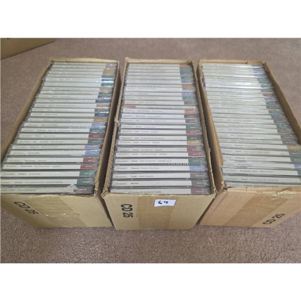 Approximately 78 Classical Music CDs Boxed Set Various Composers