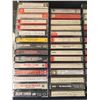 Image 2 : Cassette Tapes with Case and 10 Music CDs