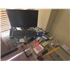 Image 3 : View Sonic Monitor With HP and Microsoft Keyboards, Two Mice, and VGA Cable