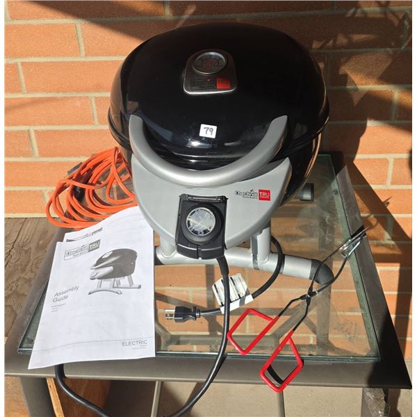Char-Broil Patio Bistro TRU-Infrared Electric Grill with Manual and Accessories