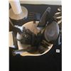 Image 3 : Thermos Bottles, Spice Rack, Knife Block with knives, Utensils, Paper Towel Holder Kitchen Lot