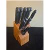 Image 5 : Thermos Bottles, Spice Rack, Knife Block with knives, Utensils, Paper Towel Holder Kitchen Lot
