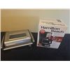 Image 1 : Hamilton Beach Panini Press Grill and Programmable 12-Cup Coffee Maker.