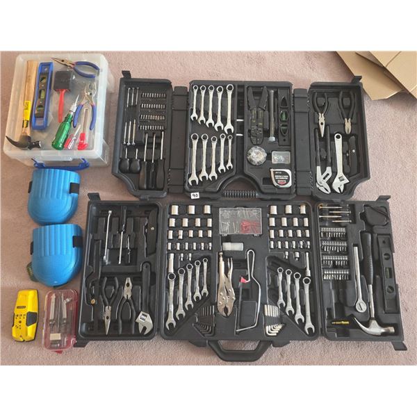 Extensive Tool Set With Sockets, Wrenches, Pliers, Screwdrivers, Case & Accessories