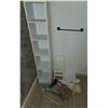 Image 1 : Bathroom Shelf (stackable) 31.5" H x 11.5" W x 12" D, Shower Tools, Hair Dryer, ALMOONI Accessories