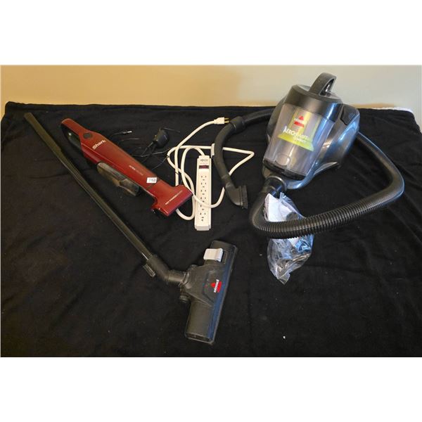 Bissell AeroSwift Compact Vacuum and Shark UltraCyclone Pet Power Brush