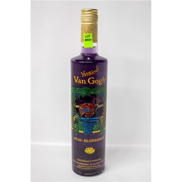 VINCENT VAN GOGH ACAI-BLUEBERRY VODKA 750ML 35%