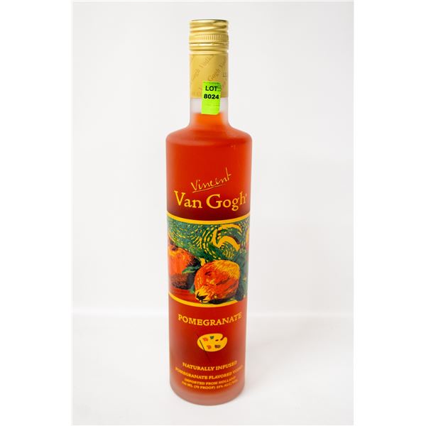 VINCENT VAN GOGH POMEGRANATE VODKA 750ML 35%