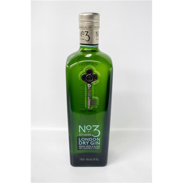 NO.3 LIONDON DRY GIN 750ML 46%