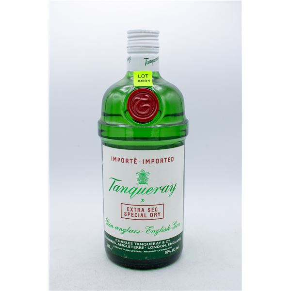TANQUERAY EXTRA DRY ENGLISH GIN 750ML 40%